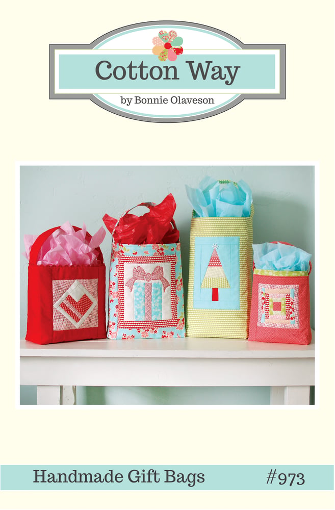 handmade gift bags paper pattern #973