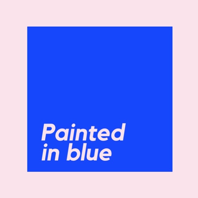 Home Painted In Blue