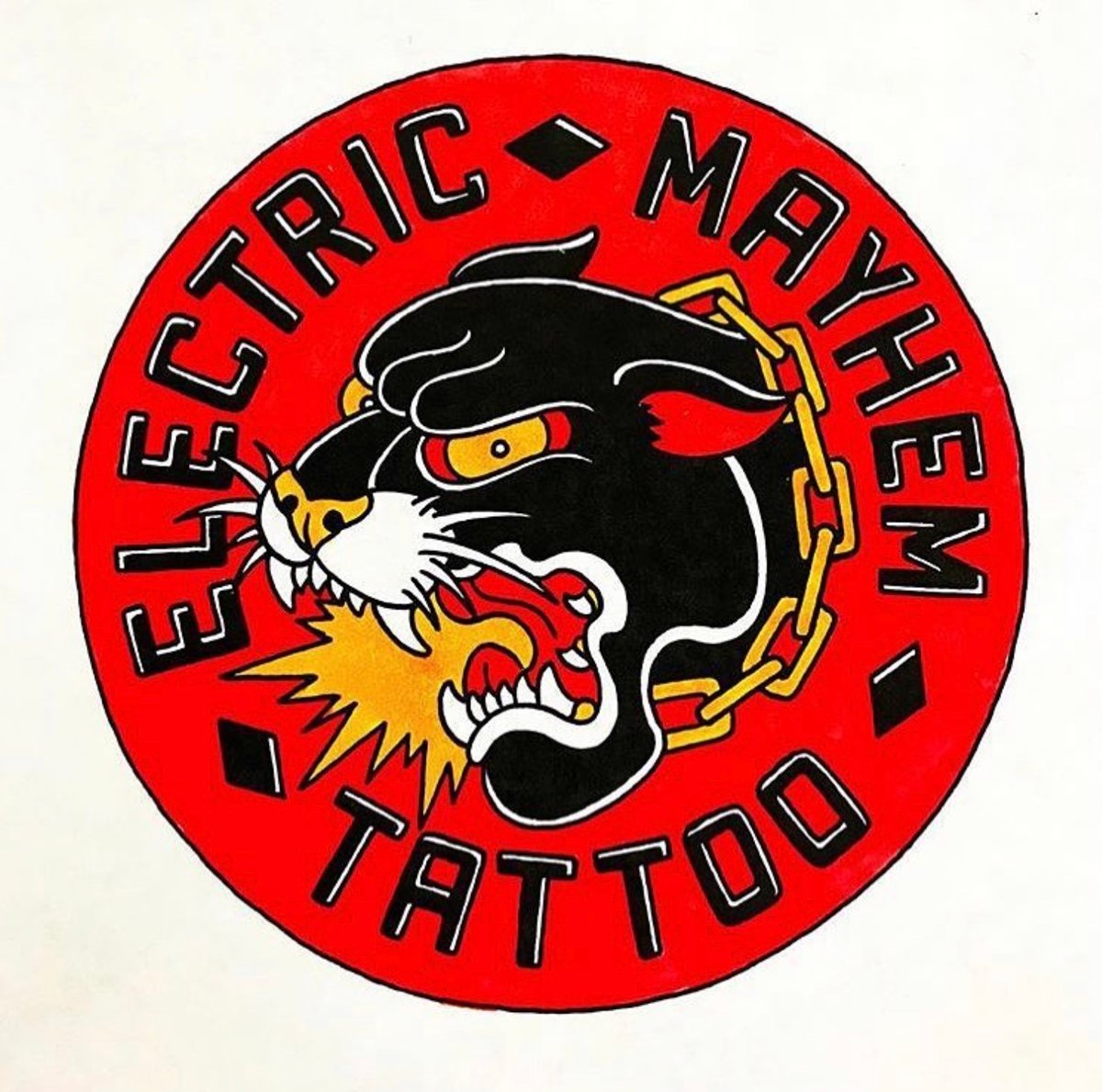 Home Electric Mayhem Tattoo