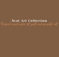 SCAT ART COLLECTION: mixed media art, prints & wearable art                                's account image