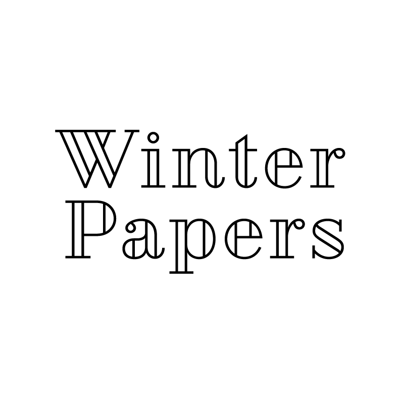 Home | Winter Papers