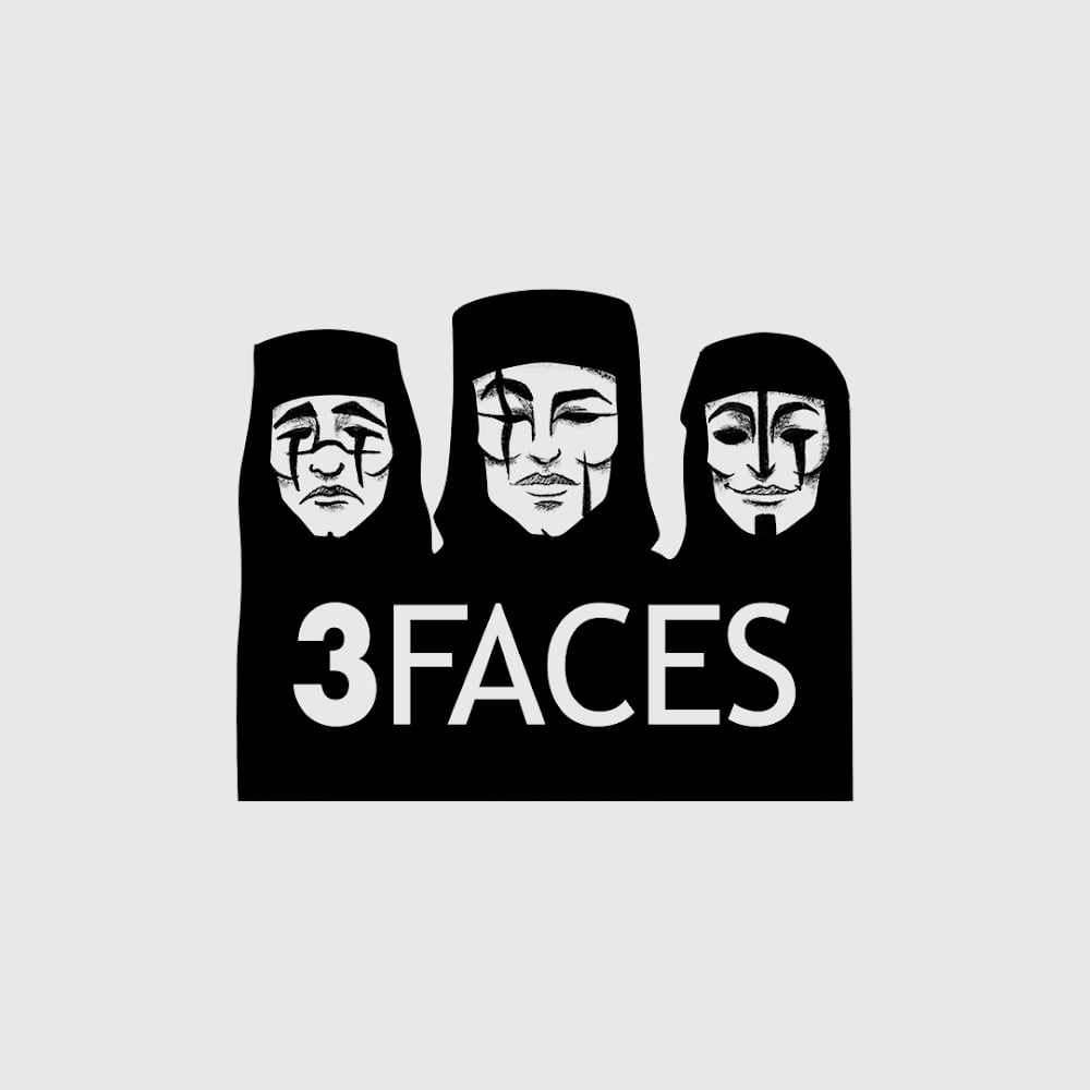 Three faces