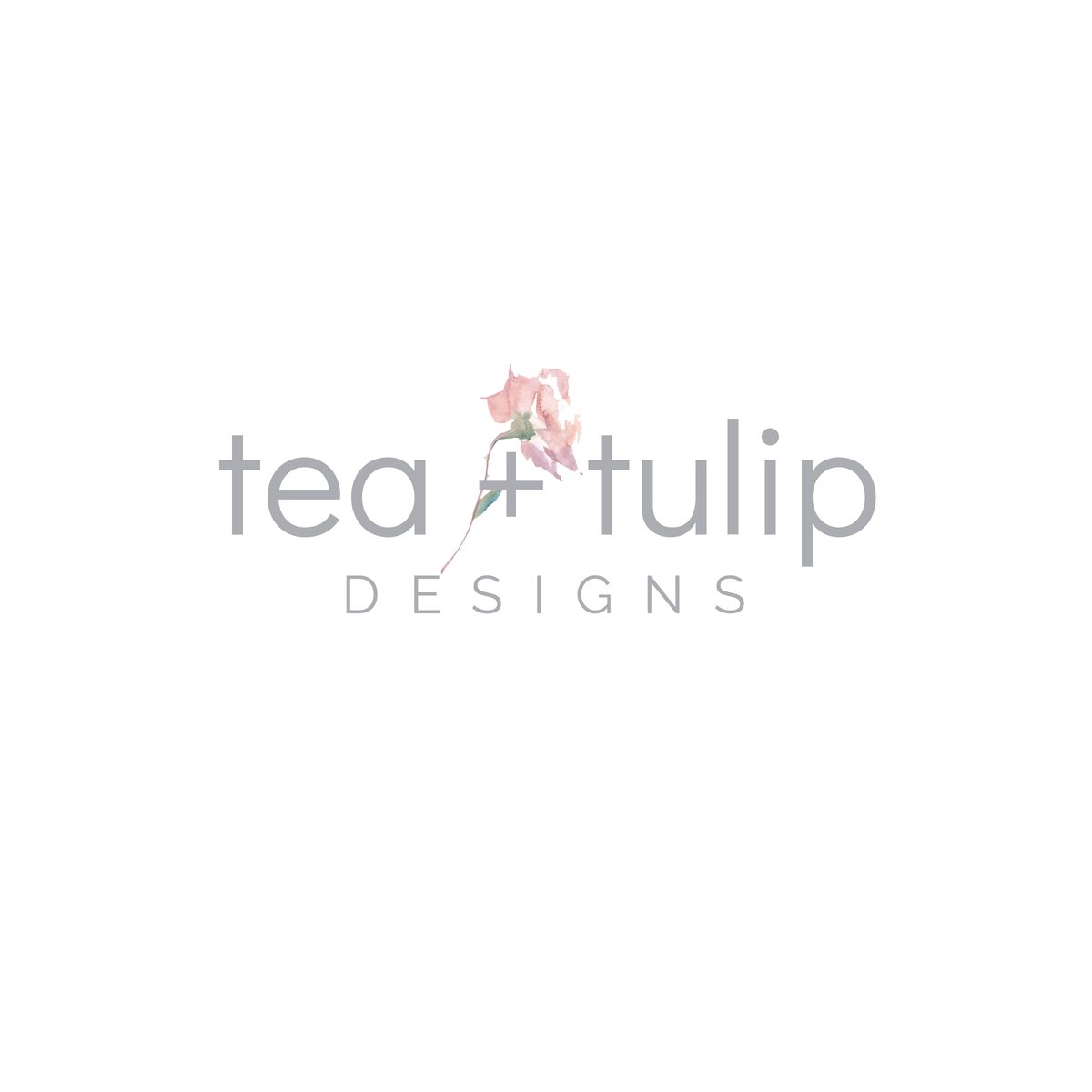 tea + tulip designs