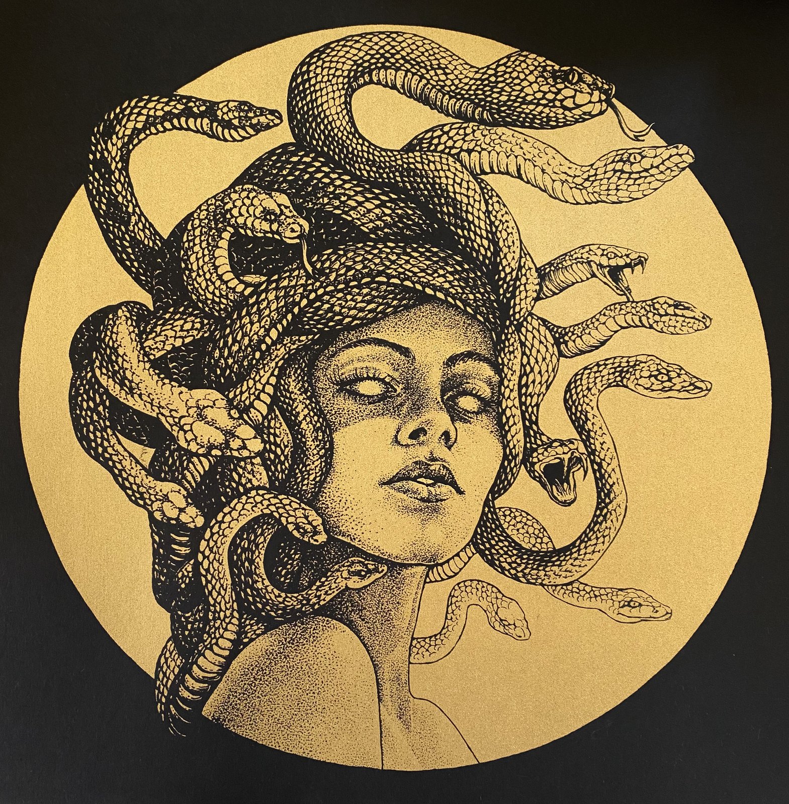 Medusa Pussy Tattoo