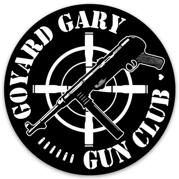 Vip Logo With Two Guns