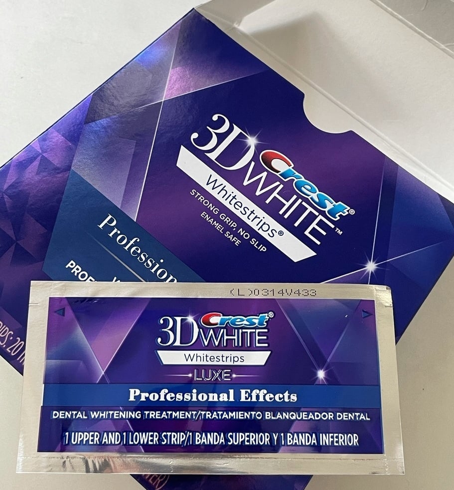 3d crest white luxe professional effects