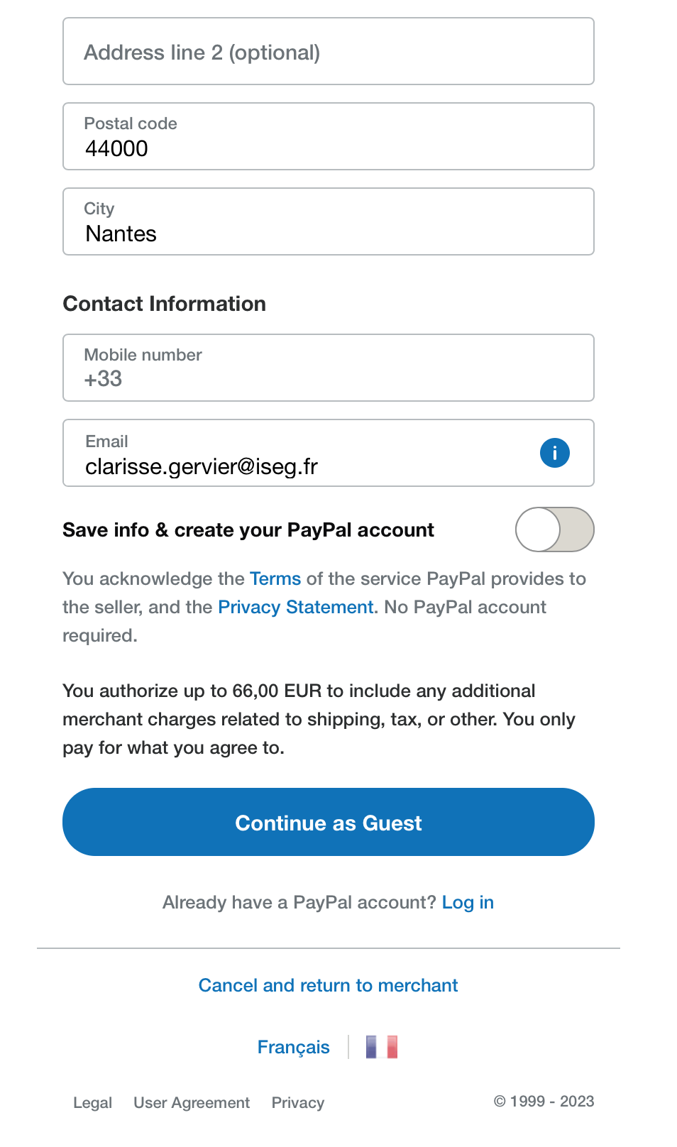 Ne pas utiliser PayPal pour payer