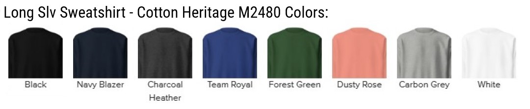 Sweatshirt - Cotton Heritage M2480
