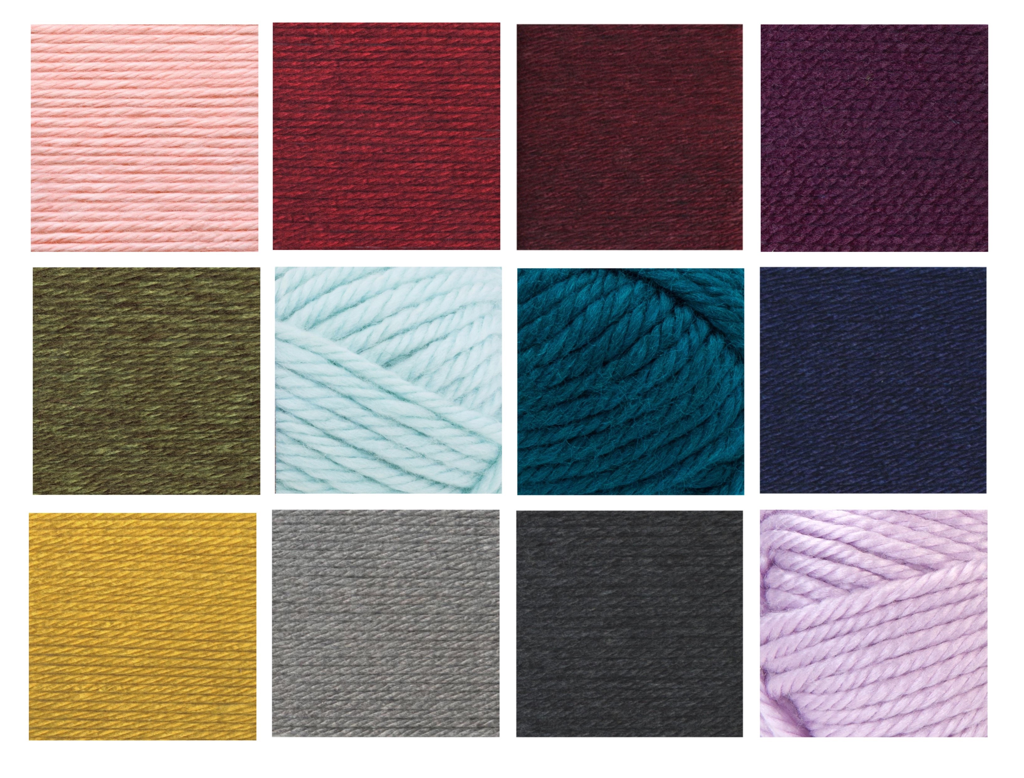 Yarn Color Chart | Knit4Knots