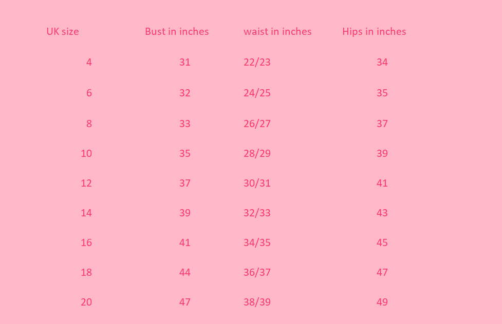 size-chart-eccentric-clothing