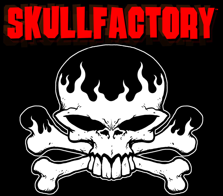 skull factory logo