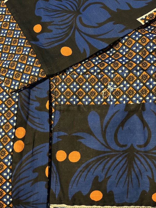 sustainable Kanga Kitenge African wax print fabric bathrobe summer spring fashion Swahili proverbs blessings cotton
