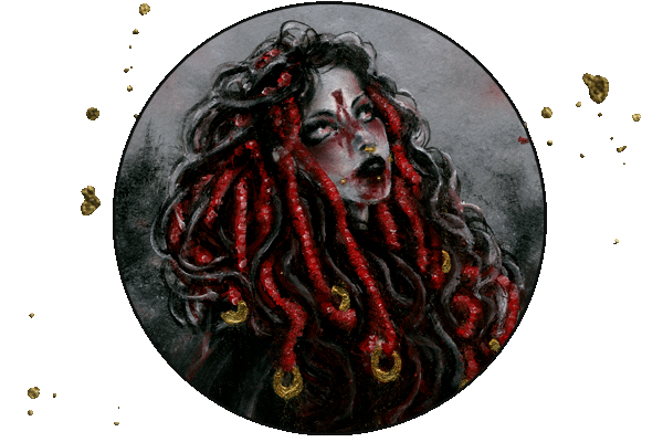 Illusorya - Stefania Russo - Dark Gothic Art - Artwork