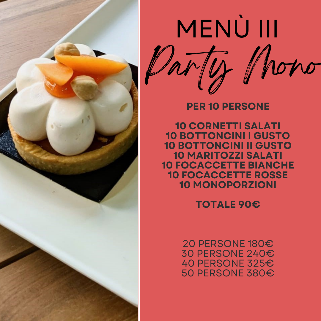 Menù Party Mono