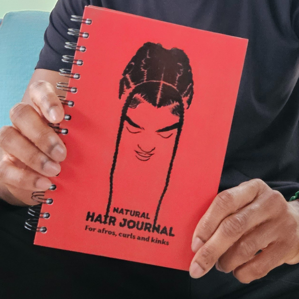 The pure planner collaboration with Elusive Artiste The Hair Journal 1