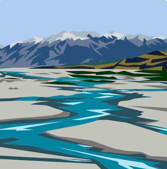 RAKAIA RIVER, NZ