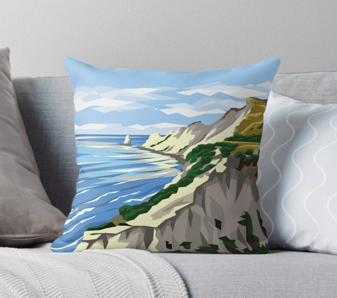 CAPE KIDNAPPERS CUSHION