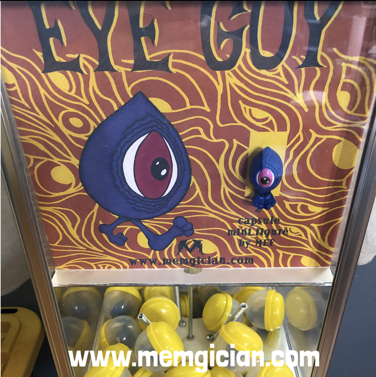 Eye Guy capsule machine