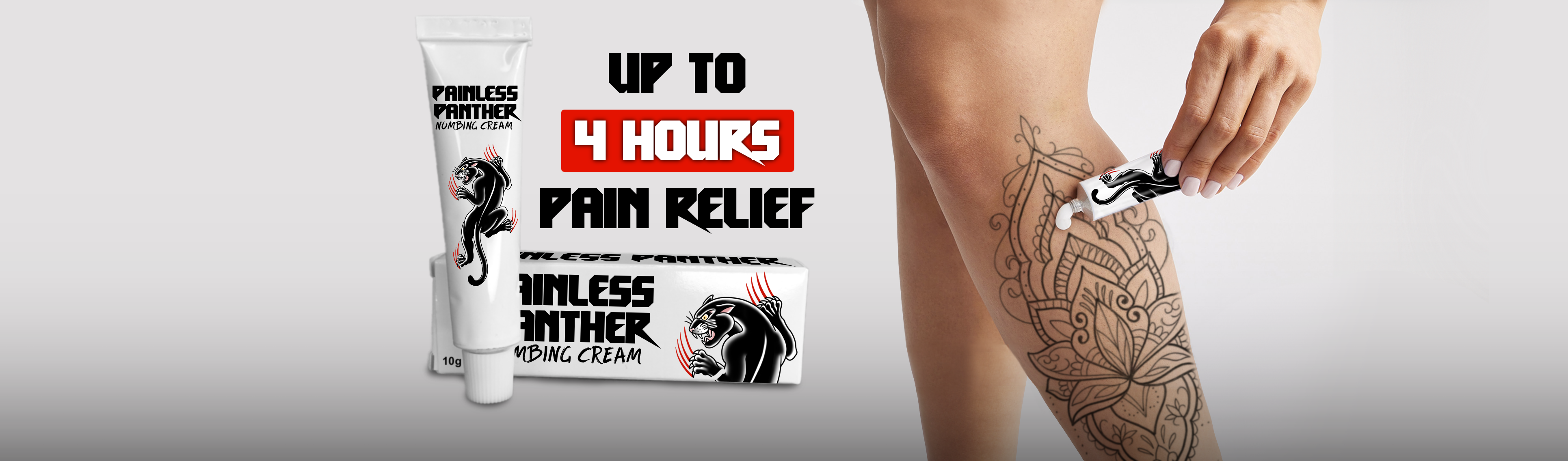 Painless Panther Tattoo Numbing Cream