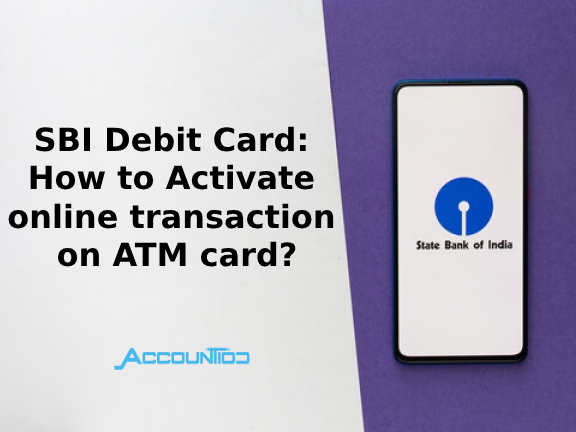 How to Activate online transaction on ATM card