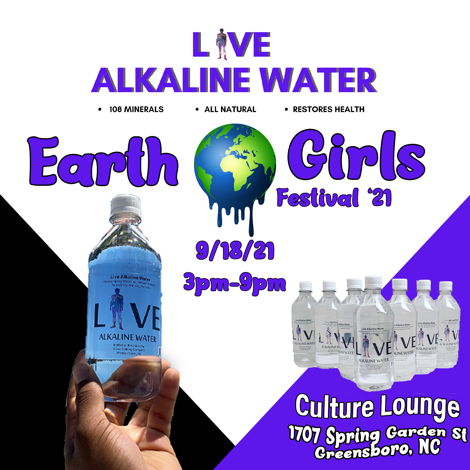 Live Alkaline-Earth Girls Festival