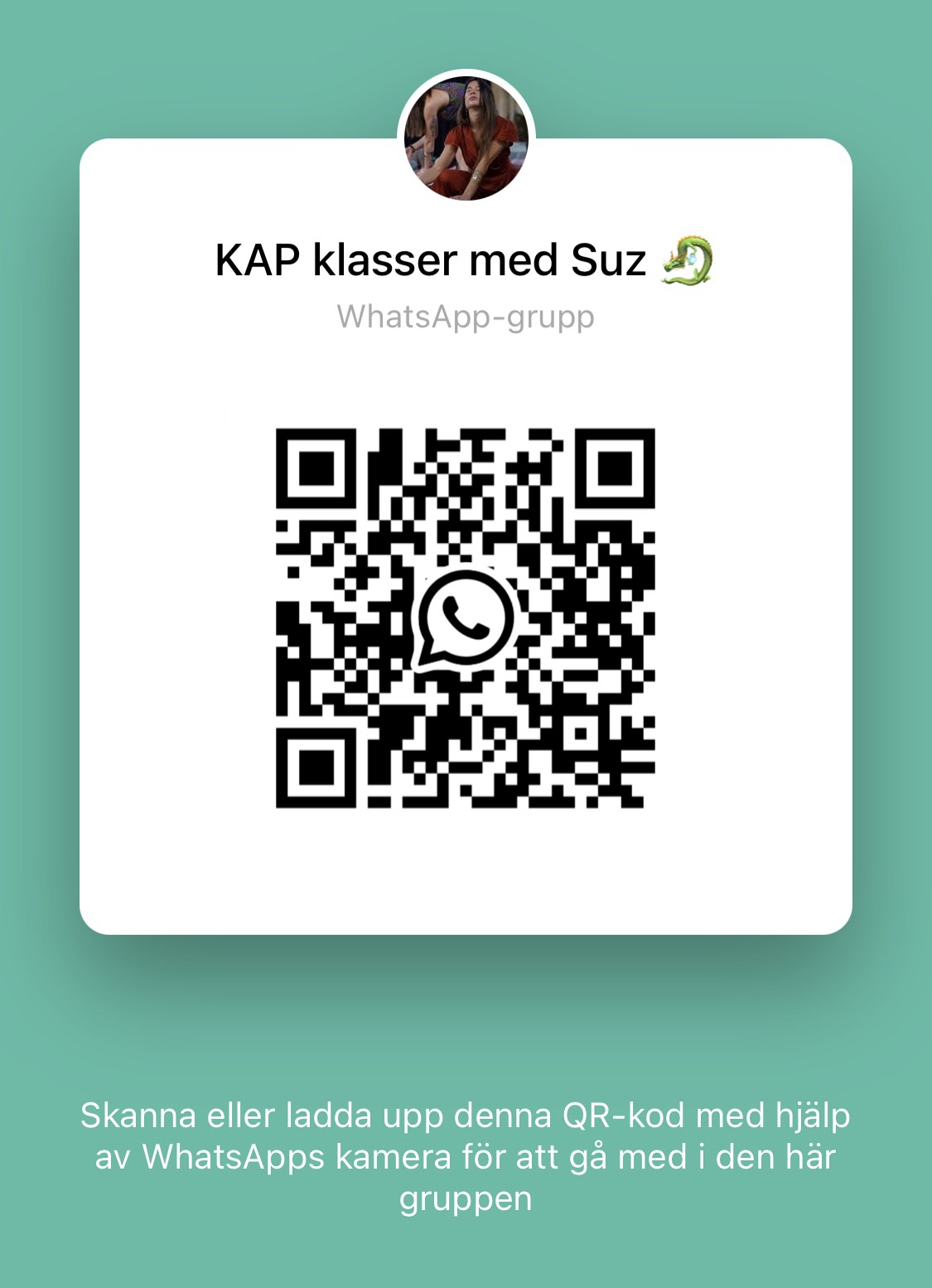 KAP Suz WhatsApp Group QR Code