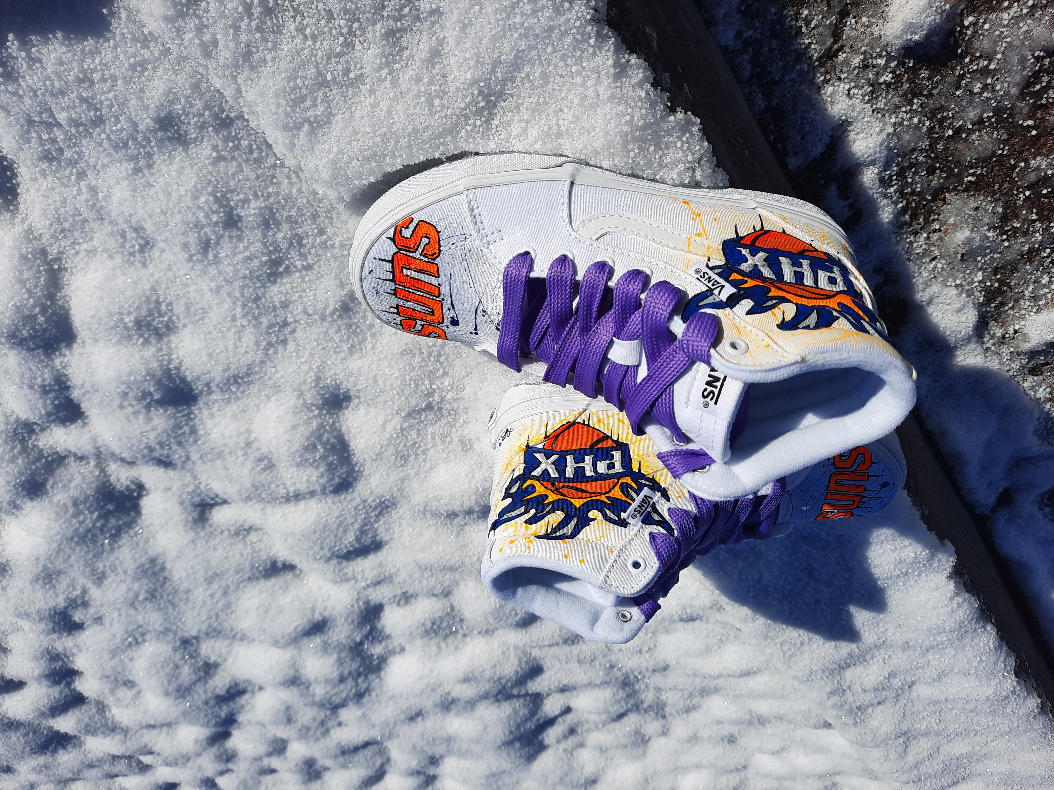 Custom Vans PHX Suns