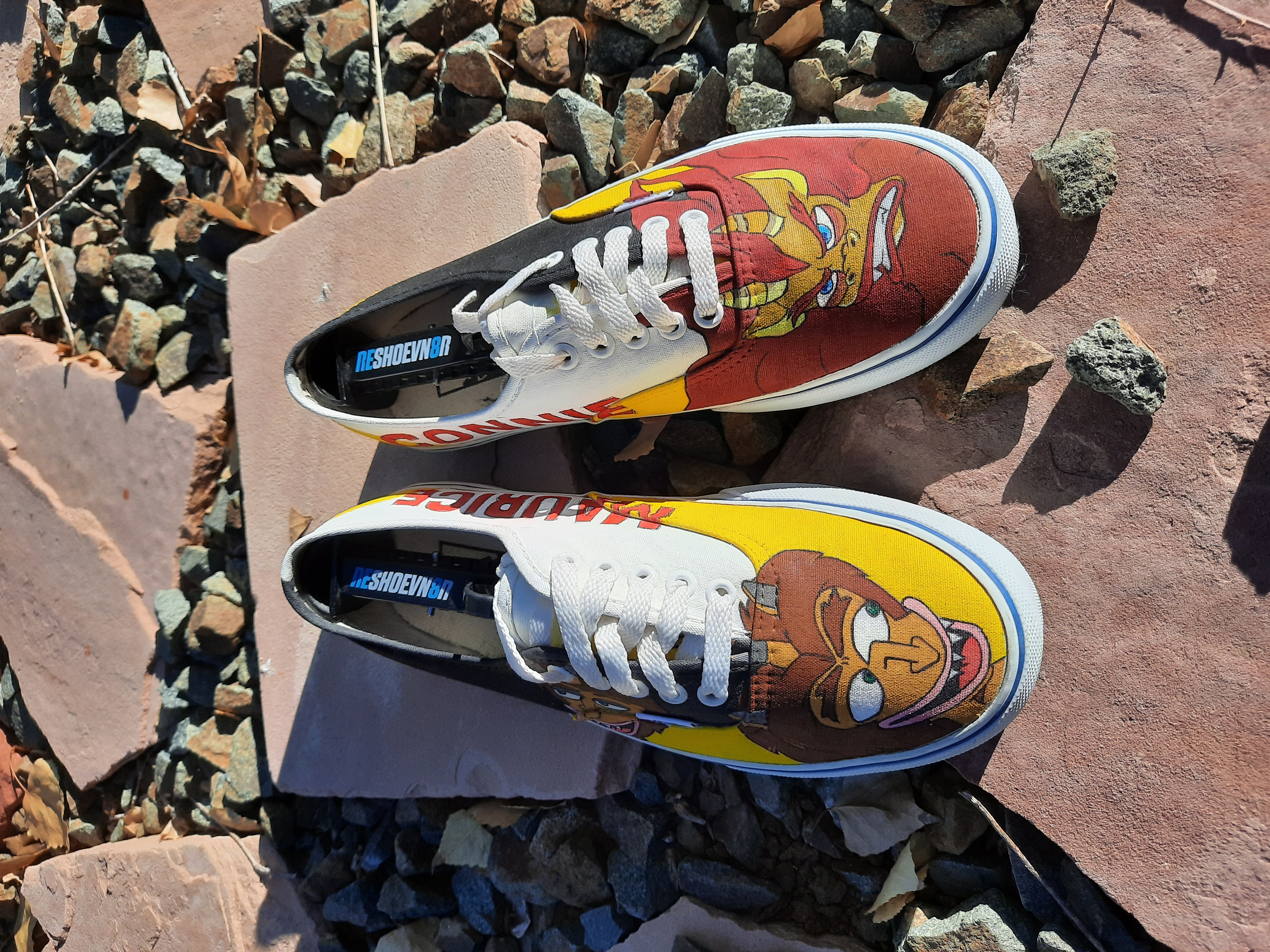 Custom Vans Maurice and Connie