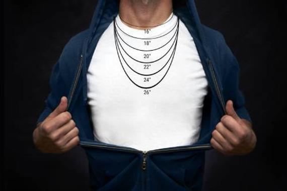 Men's Necklace Size 