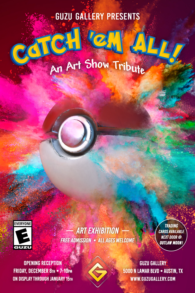 Guzu Gallery Presents Catch 'em All — promo image