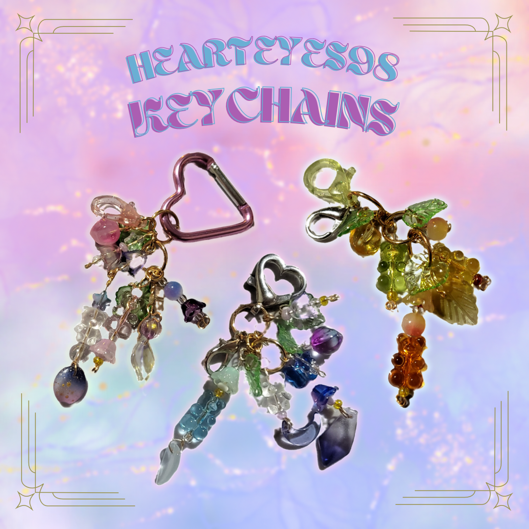 Hearteyes98 keychains