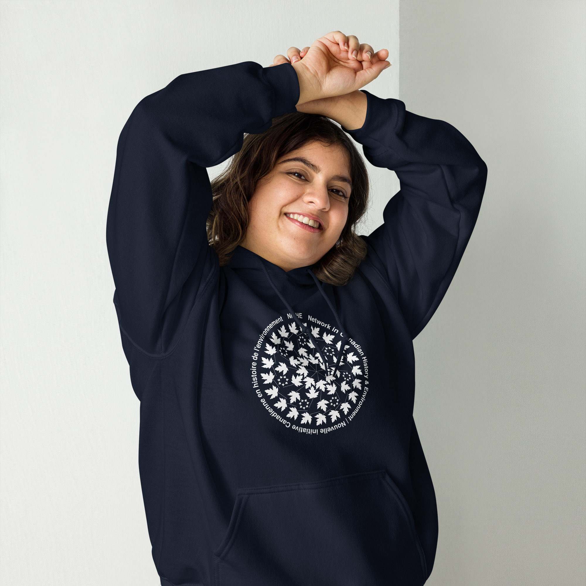 NiCHE Hoodie in Navy Blue