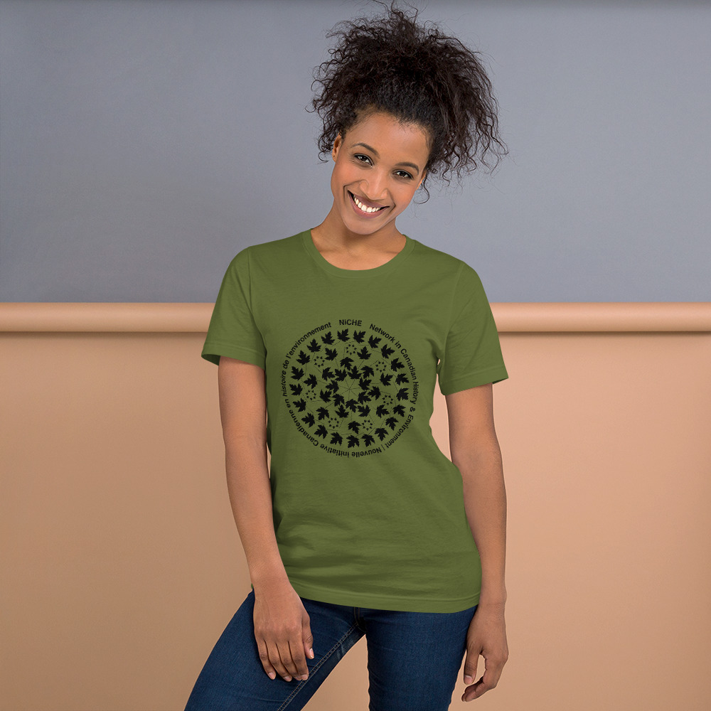 NiCHE T-shirt in olive green