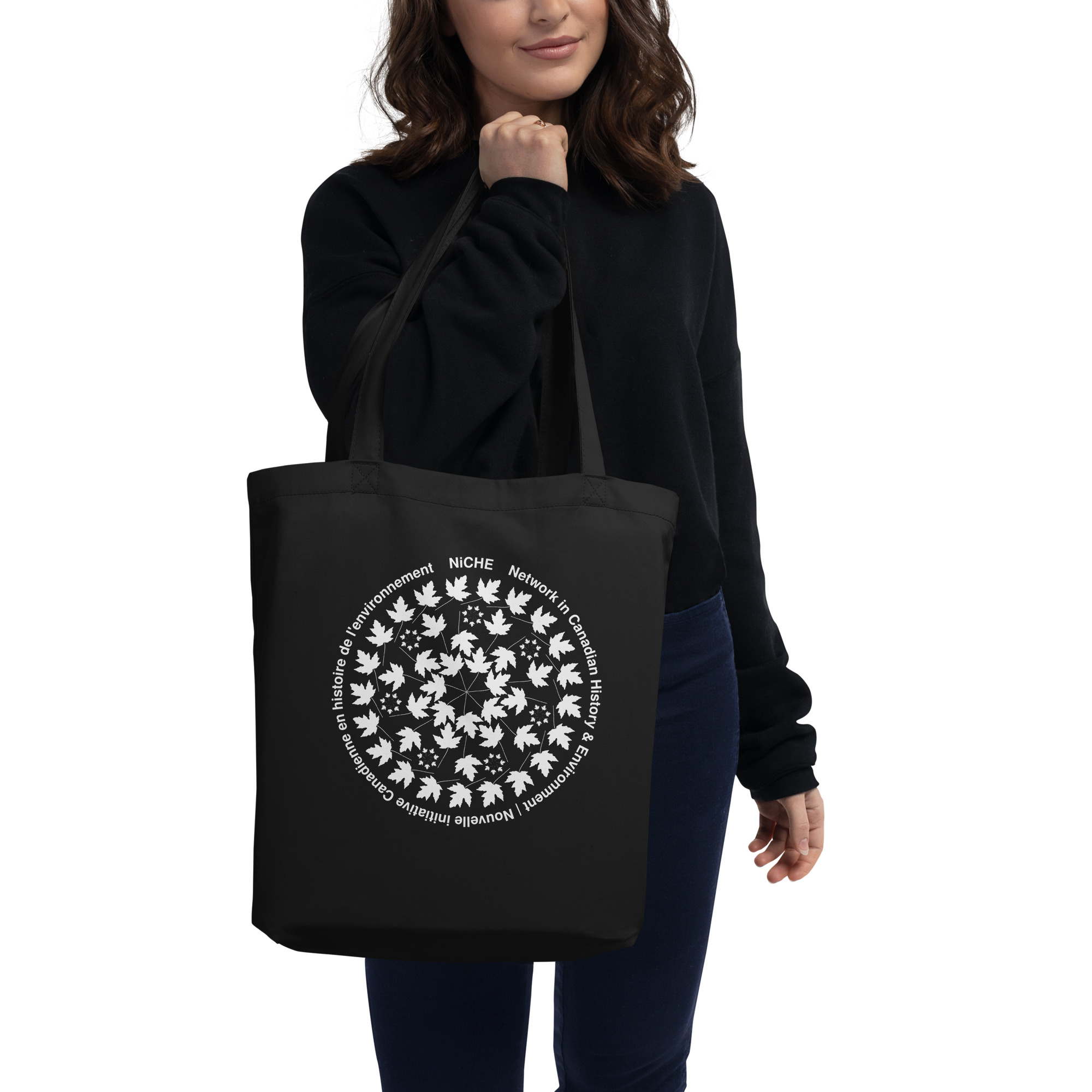 NiCHE black tote bag