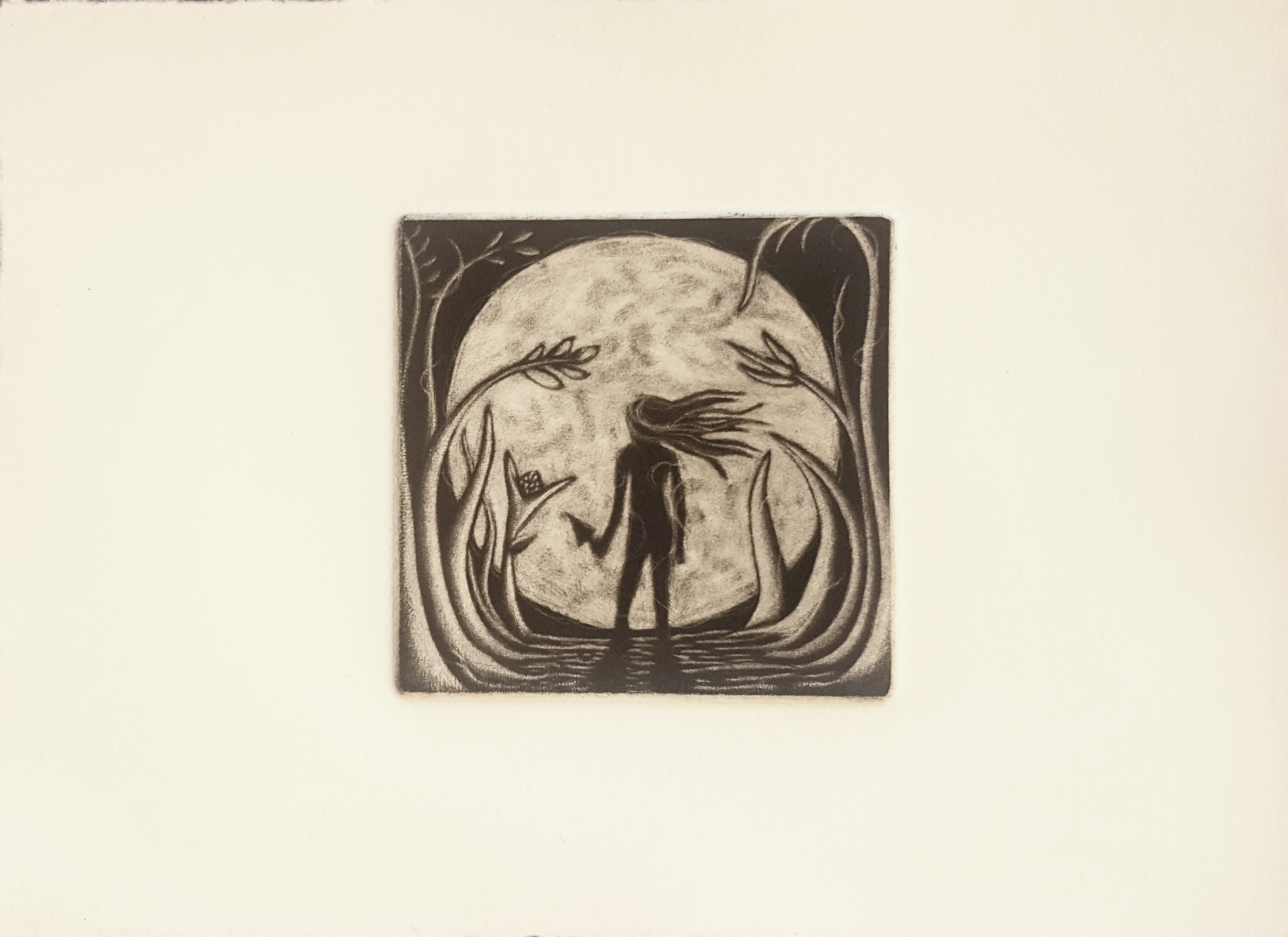 Untitled Mezzotint