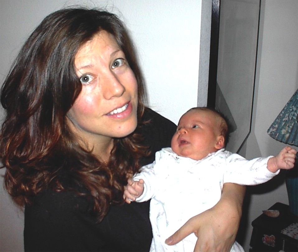 Karina homebirthed Bianca Dec 1999