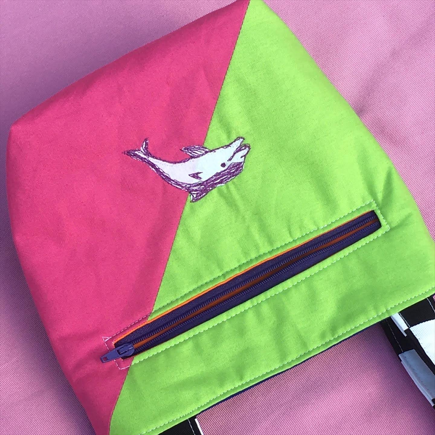 techno dolphin bag