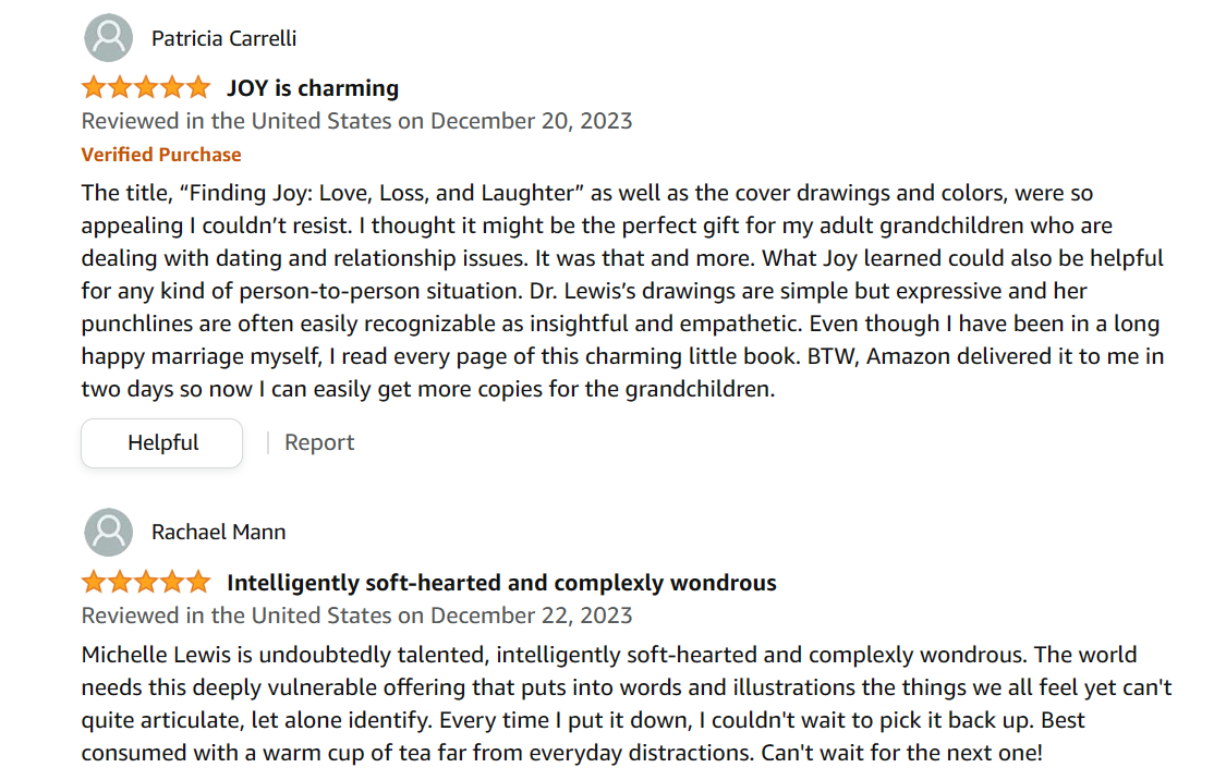 https://www.amazon.com/Finding-Joy-Love-Laughter-Cartoons/dp/B0CQ17CLZ2#customerReviews