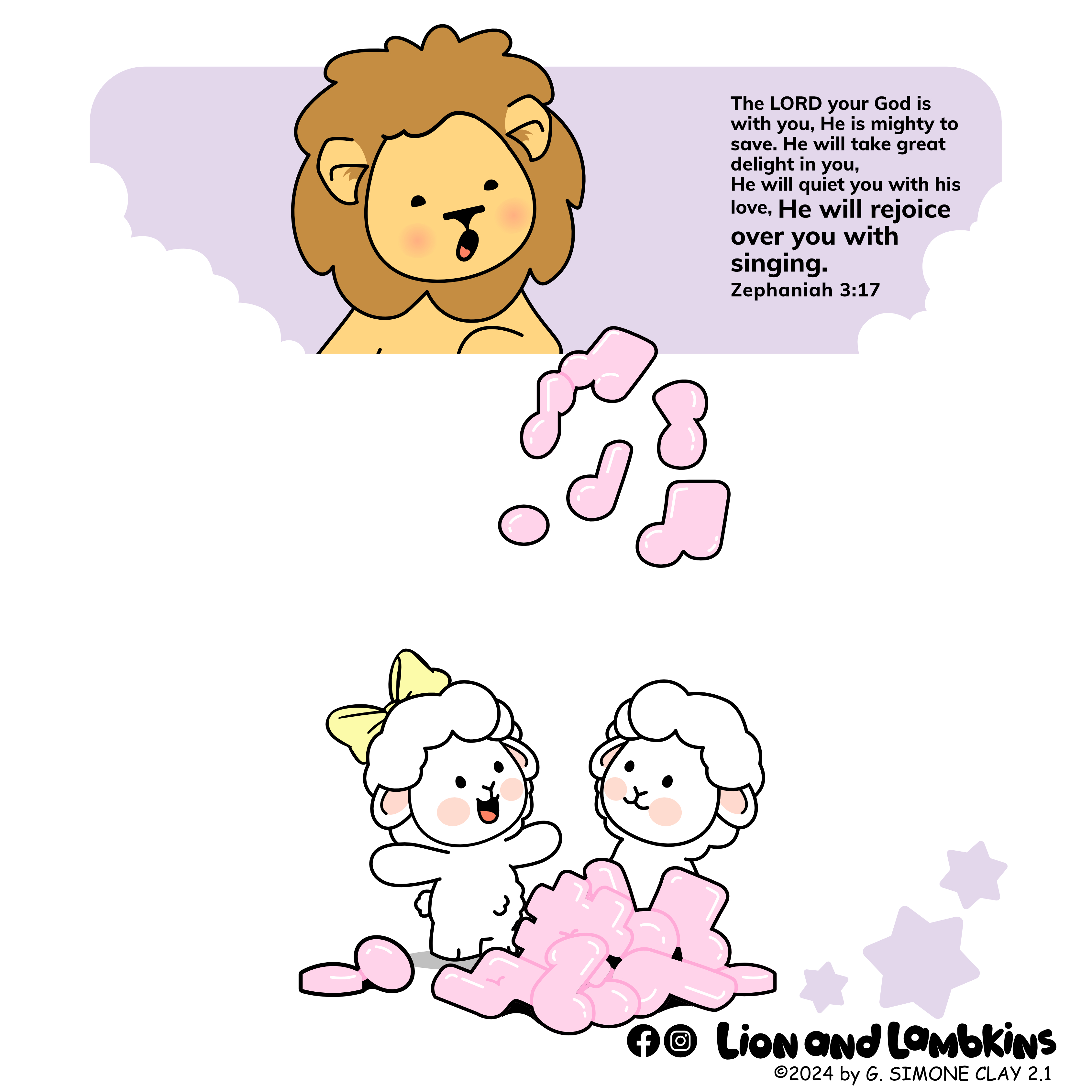 Lion and Lambkins comic strip 2-1-2024