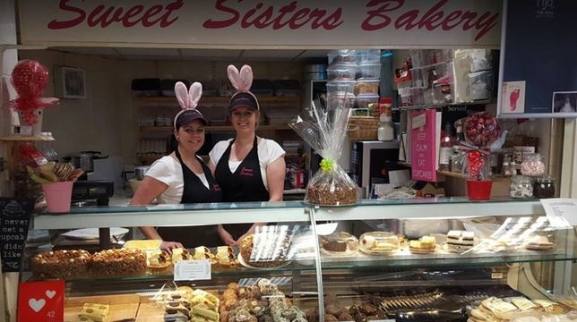 sweet sisters bakery original bakery shop new lodge counter