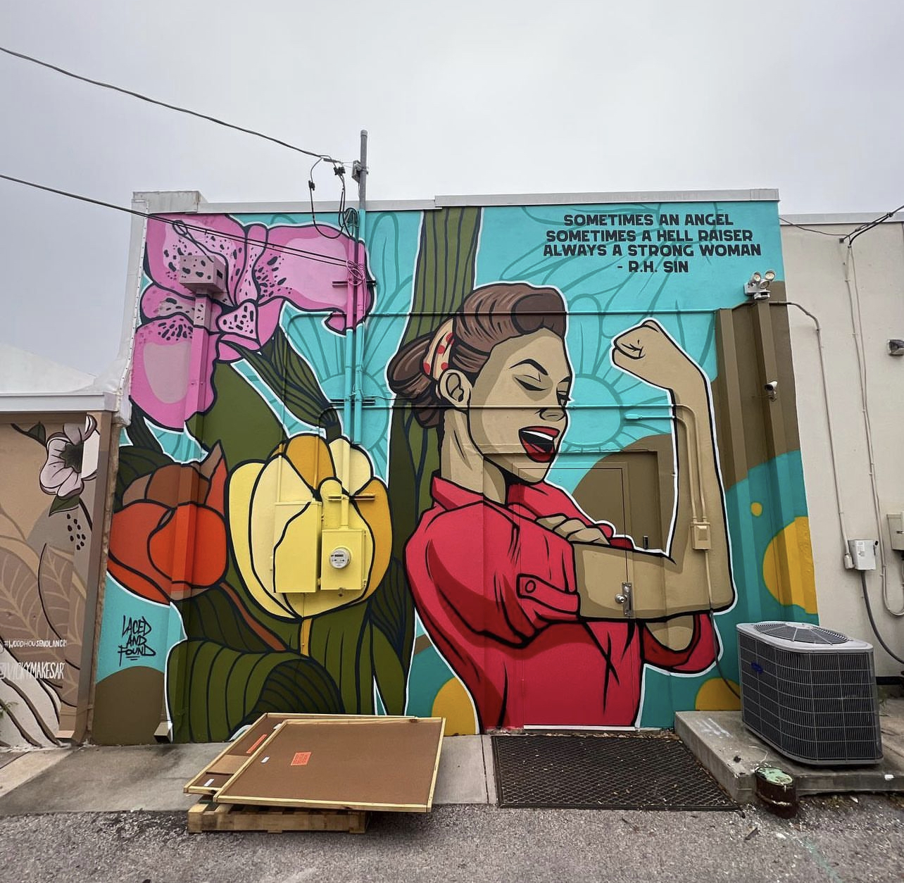 Strong Women Mural in Belton, Texas