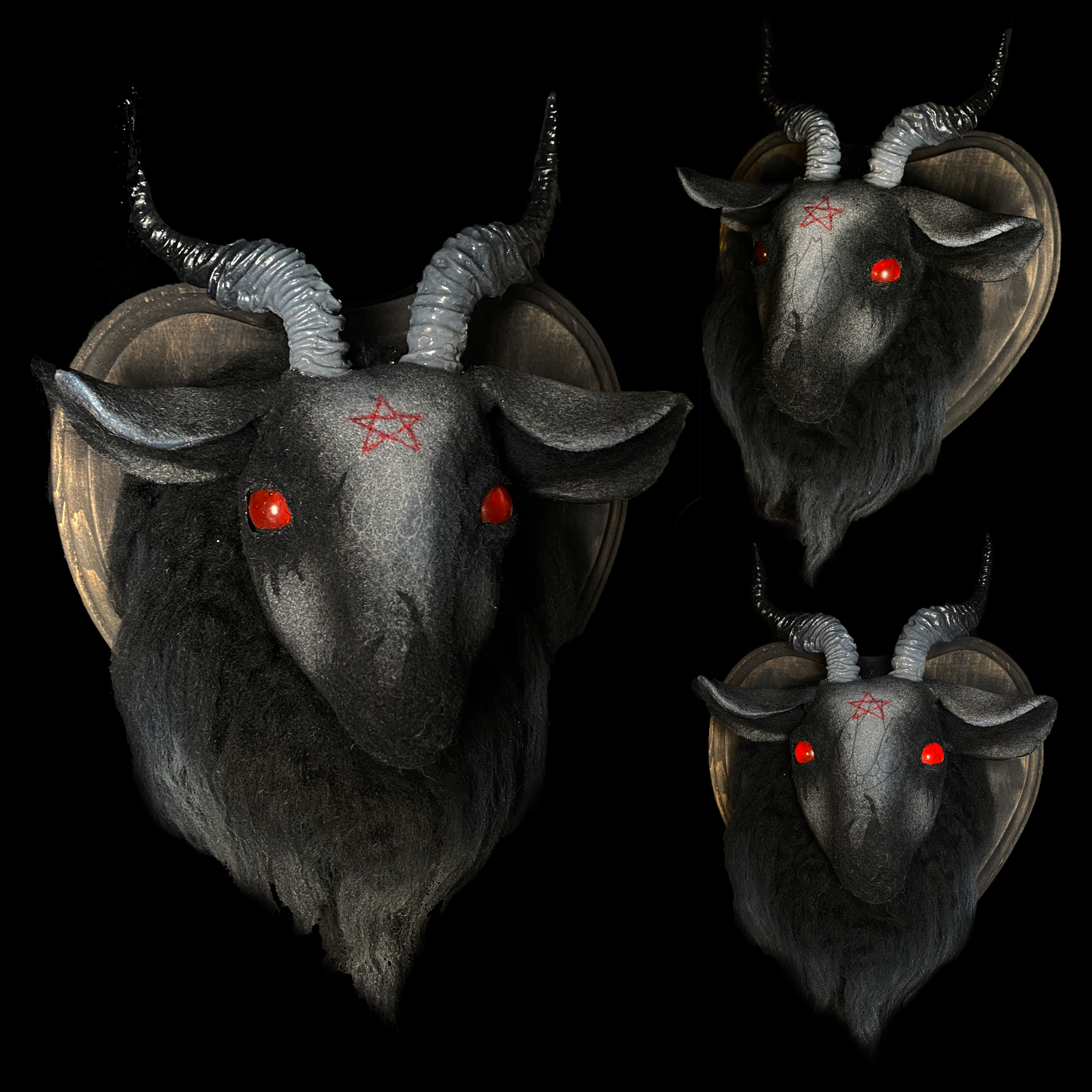 For Of Mice and Mothman - Made with "Baphomet" mold