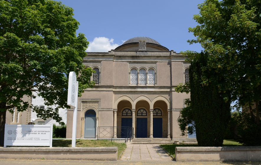 Centre d'art contemporain - la synagogue de Delme. Photo : Fanny Larcher-Collin