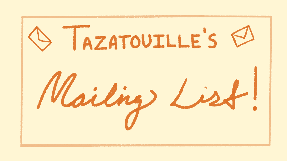 Taz's Mailing List