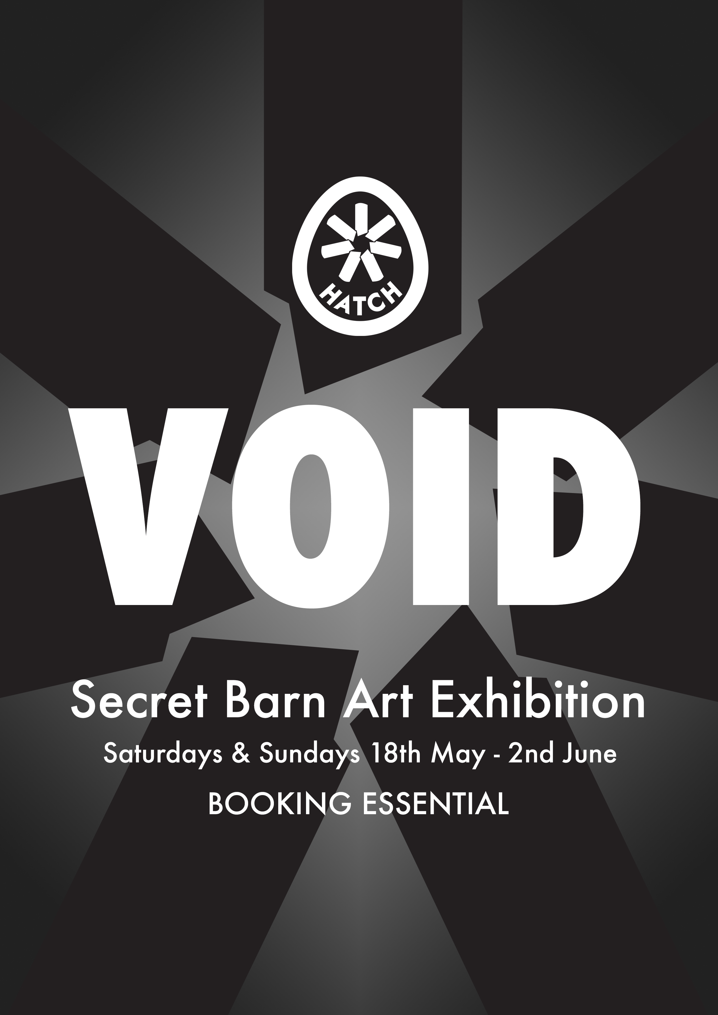 Void Secret Barn Exhibition Poster