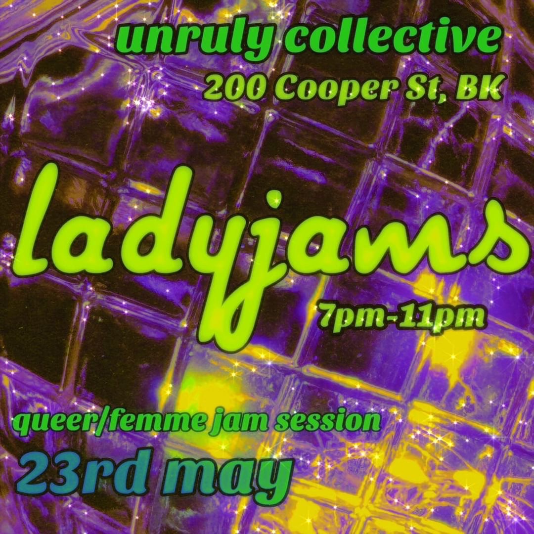 LadyJams (open live music jam session) May 23rd