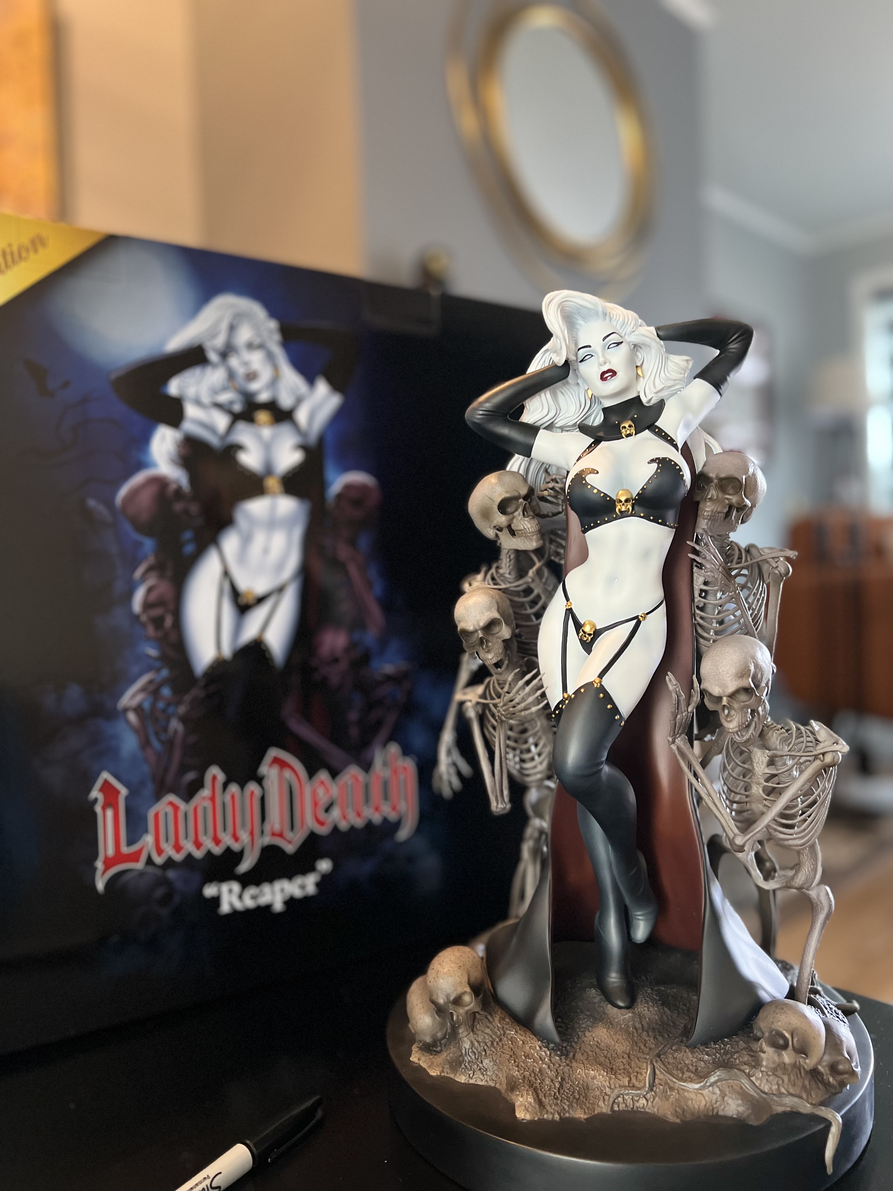 Lady Death Statue