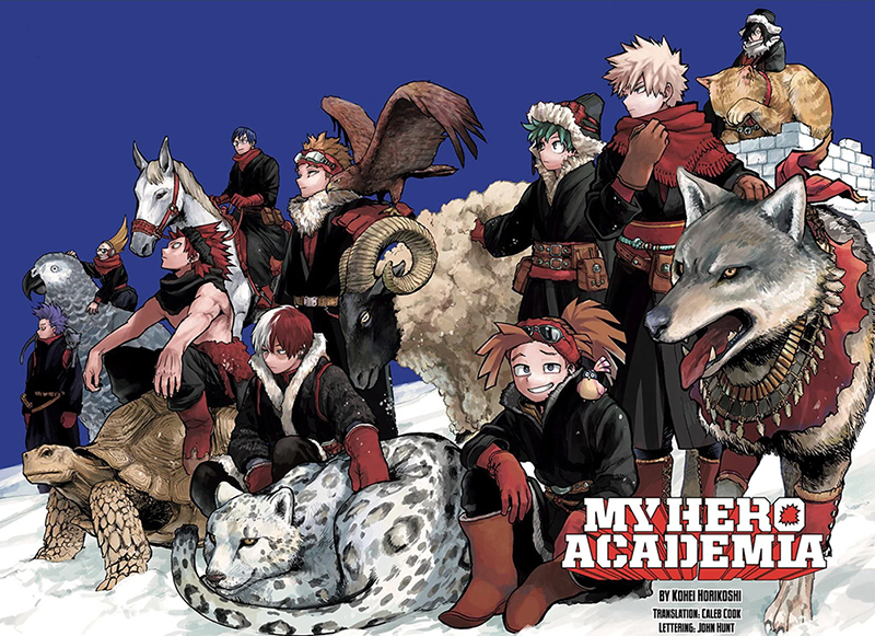 2022 Popularity Poll Artwork by Kohei Horikoshi