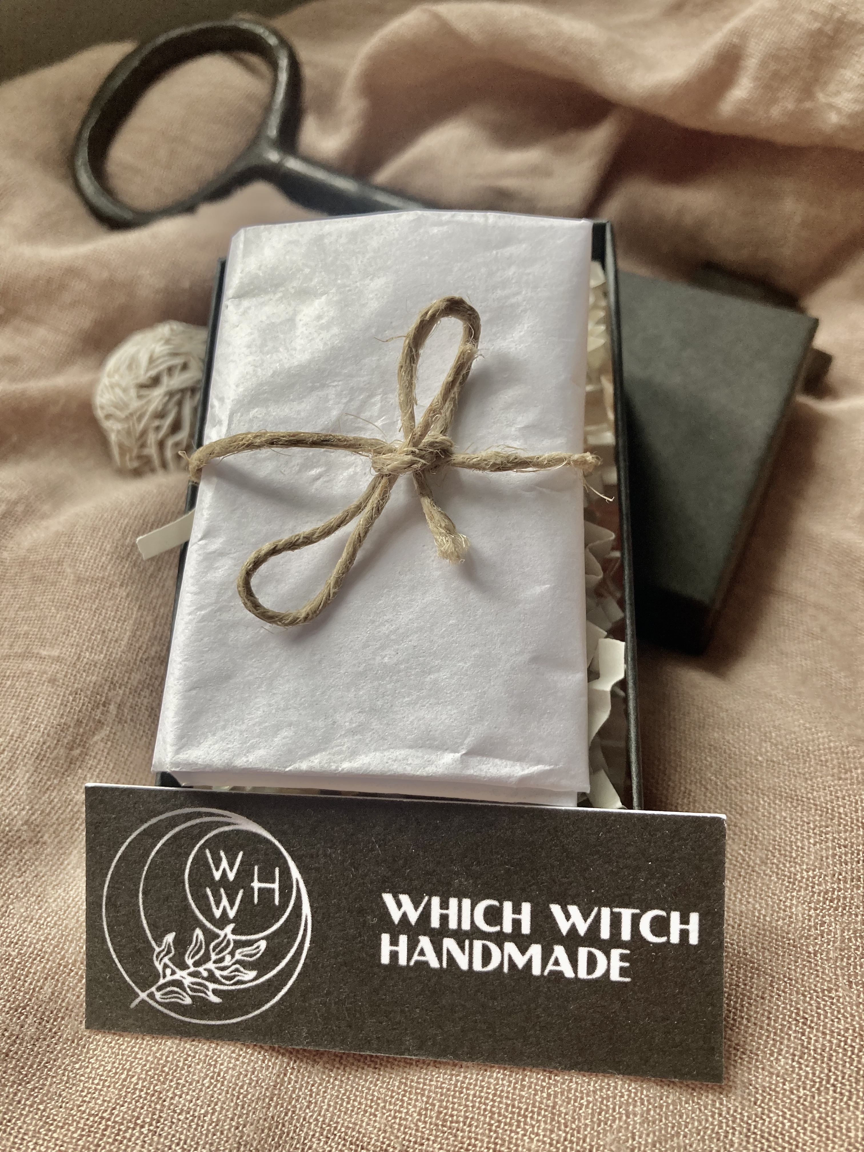 Which Witch Handmade packaging