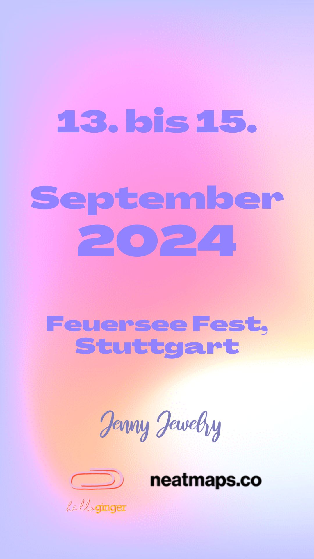 Feuerseefest Feuersee Fest Stuttgart 2024 Jenny Jewelry